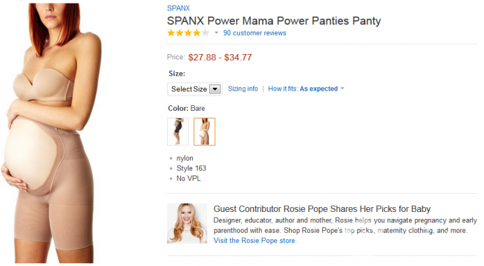 Модели утягивающего белья для будущих мам - Блог Бандерольки, рис. 8 Spanx 13